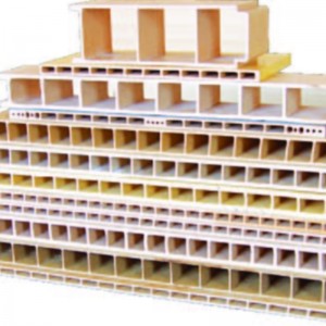 muovinen leveä oven suulakepuristusmuotisarja